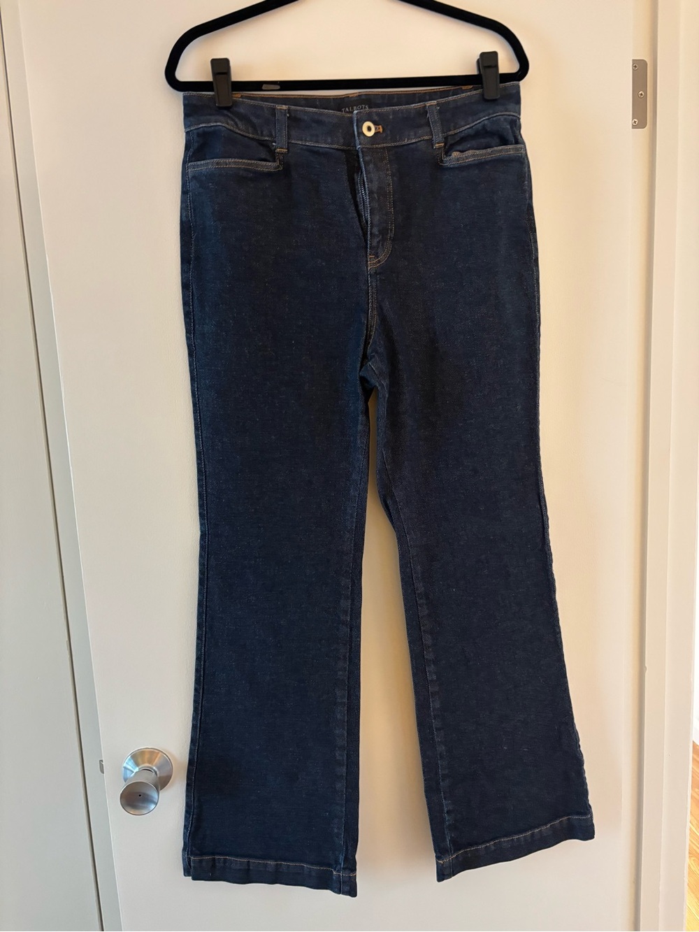 Talbots Dark Blue Flare Jeans